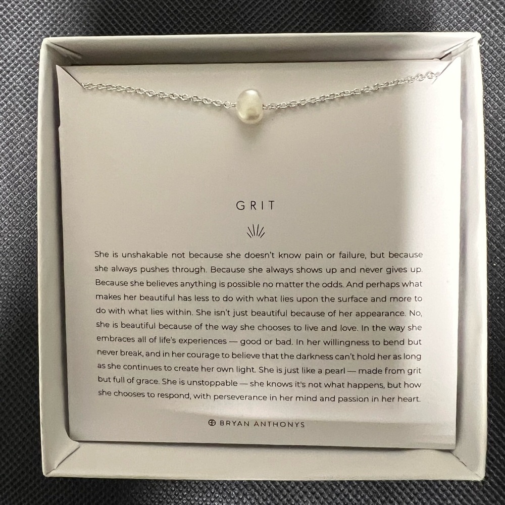 Bryan Anthonys “Grit” necklace NIB
